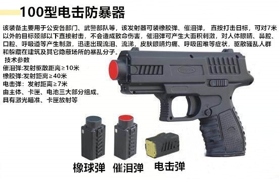 防暴抓捕网枪作用是什么