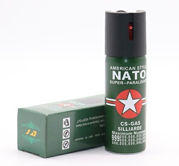 德国NATO进口防狼辣椒水喷雾